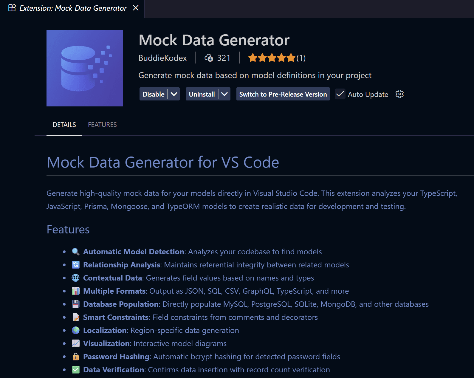 Mock Data Generator